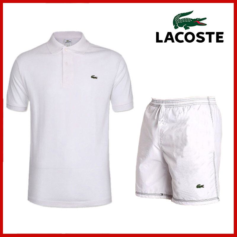 ensemble lacoste tee shirt short