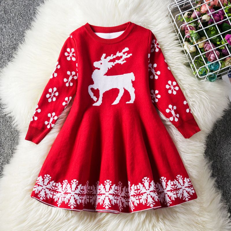 kids xmas dresses