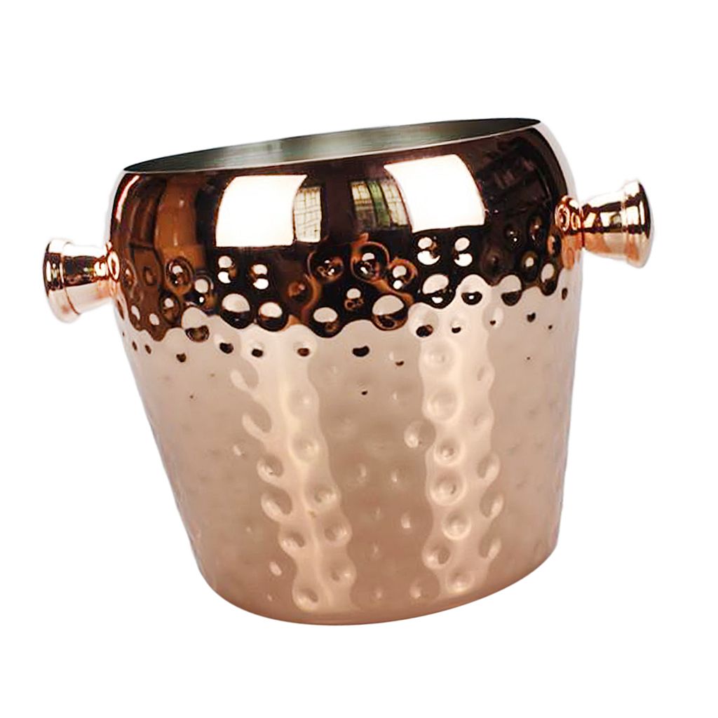 rose gold wine bucket