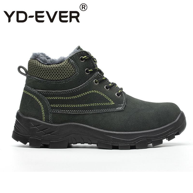 warm steel toe cap boots