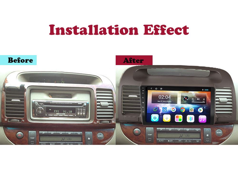 Android 9.0 For Toyota Camry 2002 2003 