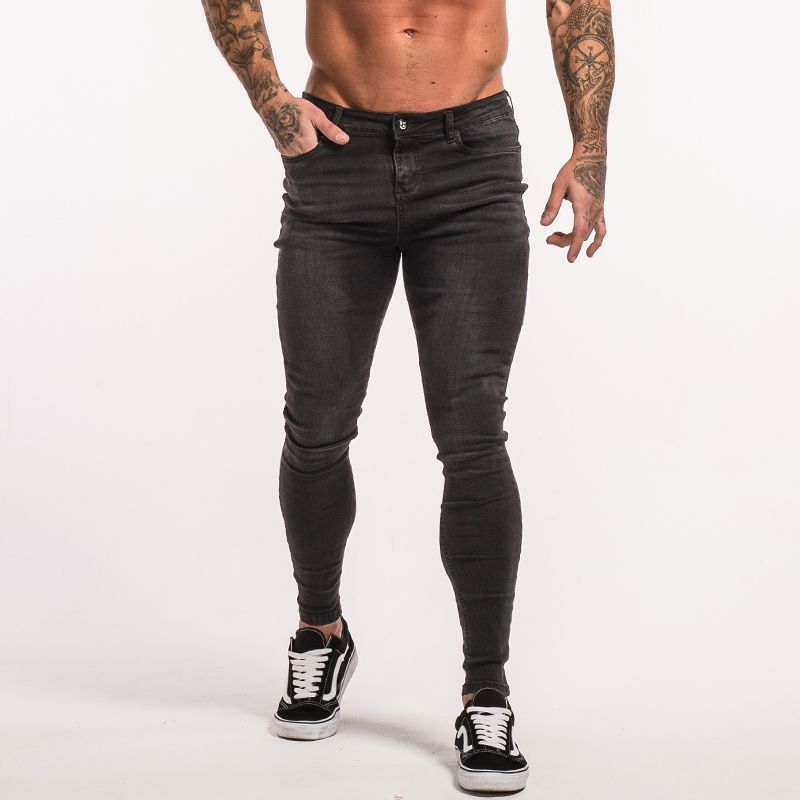 Gingtto Skinny Jeans For Men Super 