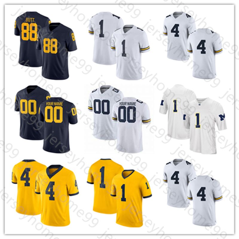 personalized michigan football jersey