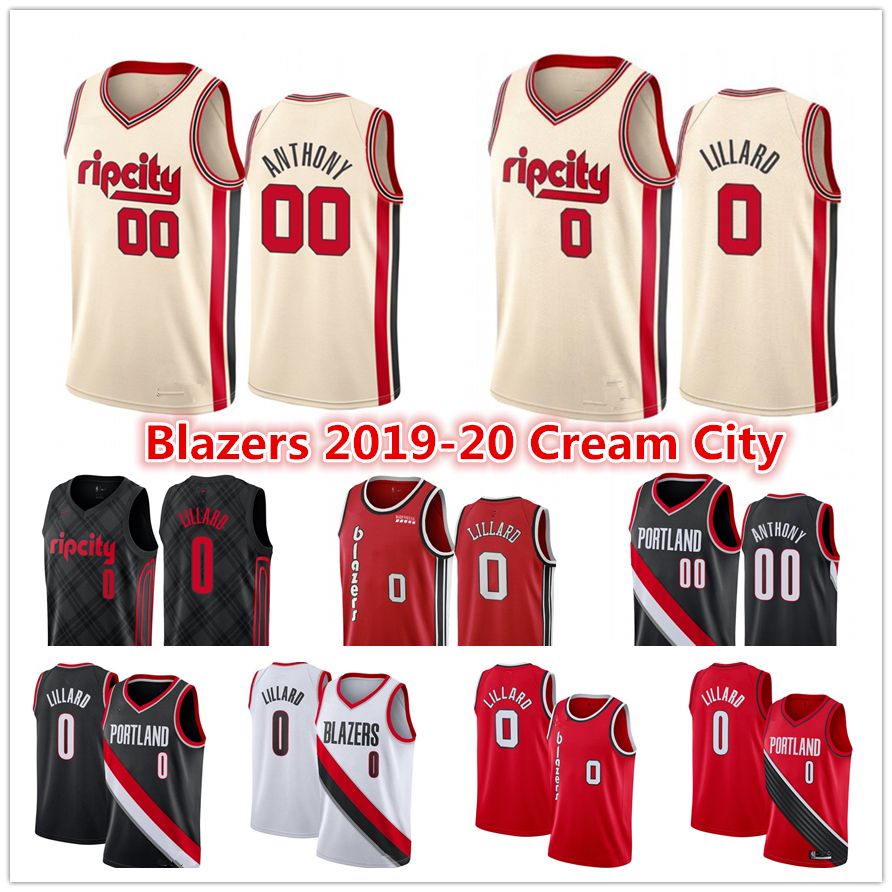 anthony blazers jersey