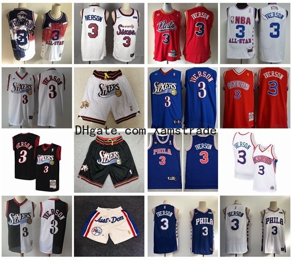 allen iverson all star jersey