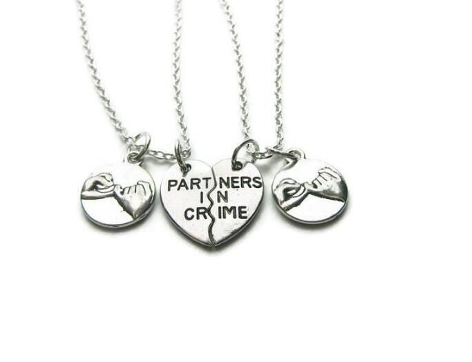 pinky promise best friend necklaces