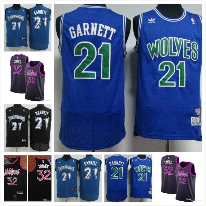 kevin garnett wolves jersey