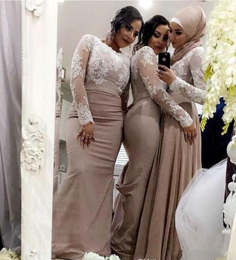 arabic bridesmaid dresses