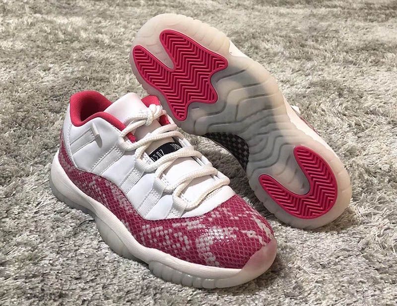watermelon snakeskin 11s