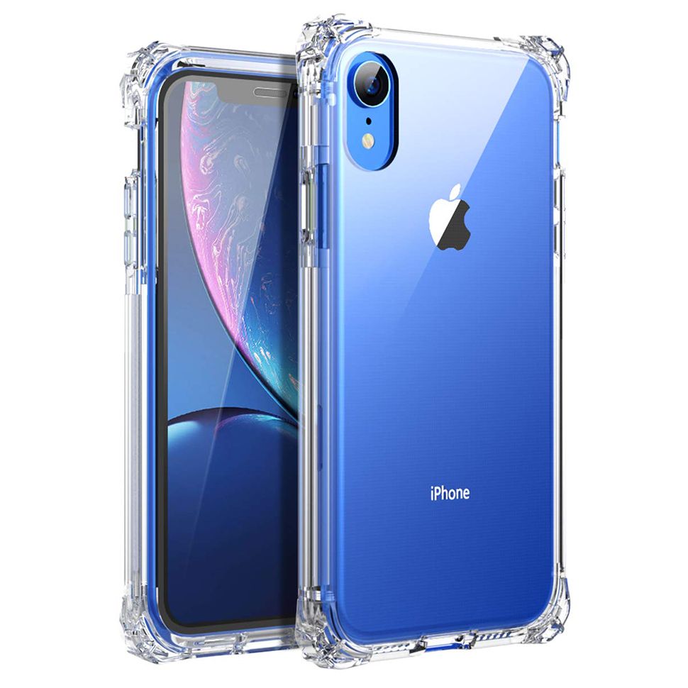 For IPhone XR Case Clear Hybrid Dual Layer Shockproof Protection Case