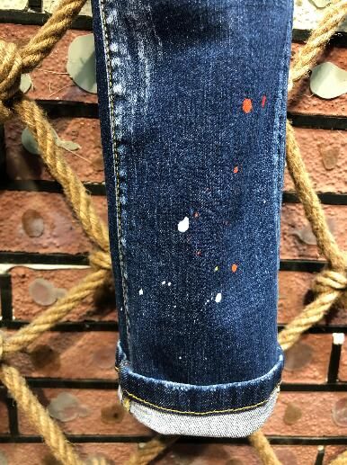 Großhandel NEW2019 Männer 100% Baumwolle Klassisch Kultivieren Sich Lässig Spritzwasser Färben Jeans Biker Denim Fashion Designer Hosen Herren Jeans Großhandel NEW2019 Männer 100% Baumwolle Klassisch Kultivieren Sich Lässig Spritzwasser Färben Jeans Biker Denim Fashion Designer Hosen Herren Jeans