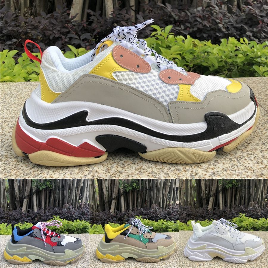 white thick soled tennis shoes