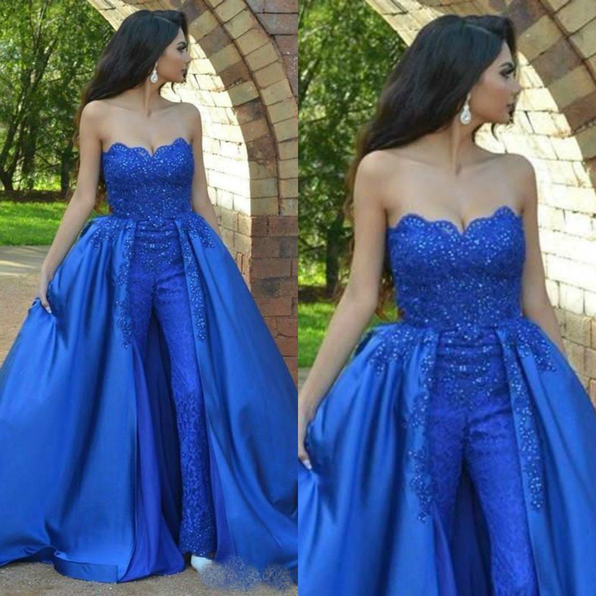 royal blue prom jumpsuit