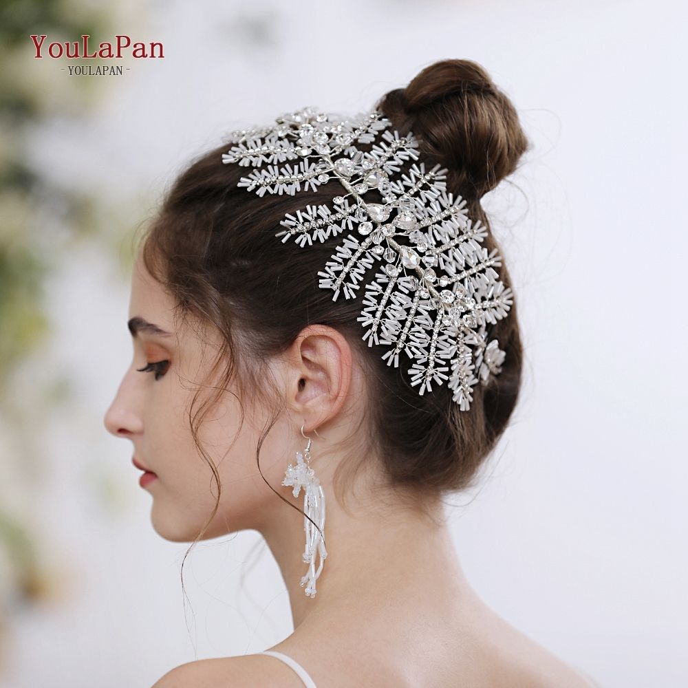 2020 Youlapan Hp247 Sliver Gold Bridal Hair Accessories Wedding Hair Tiara Crown Wedding Headband Crystal Rhinestone Wedding Headband From Buytop168 120 57 Dhgate Com