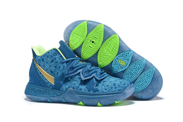 kyrie 5 neon blends