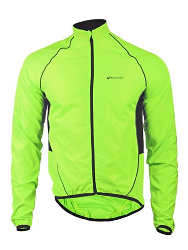 Señores viento densamente bicicleta chaqueta ciclismo cazadora impermeable MTB Cycling Jersey 
