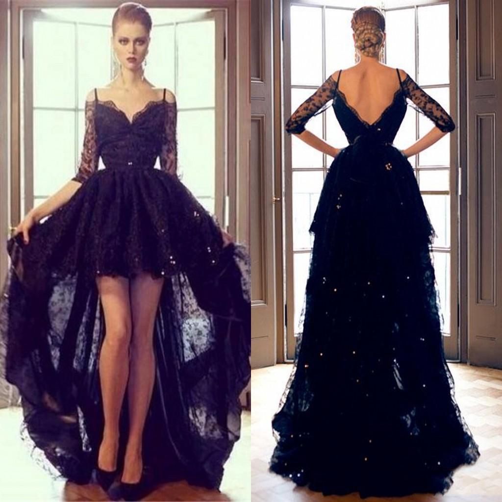 sexy high low dress