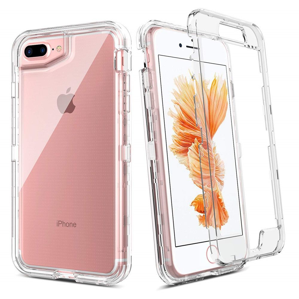 Compre Para Iphone 8 Mais Clear Case 3in1 Pesado Proteção Dever De Corpo  Inteiro Tampa Do Telefone Para O IPhone 11 Pro Max Barato | Entrega Rápida  E Qualidade | Pt.Dhgate