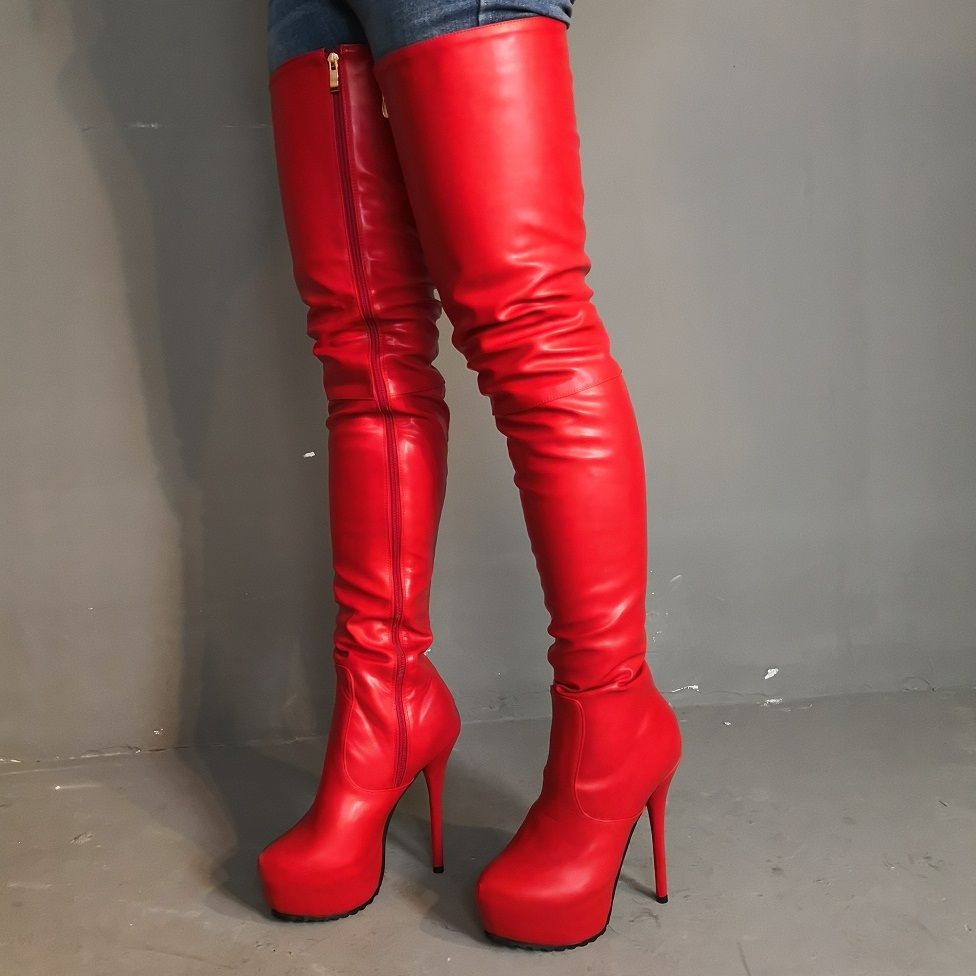 thigh high cowboy boots for sale