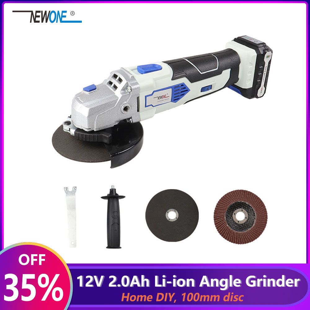 2020 Newone 12v Angle Grinder With 2000mah Lithium Ion M10 Cordless Power Tool Cutting And Grinding Machine Polisher For Home Diy T200602 From Xue009 47 39 Dhgate Com