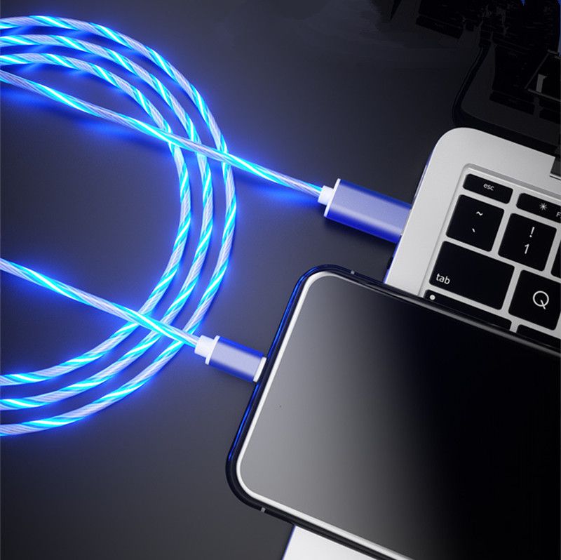 Colorful Luminous Streamer Data Cable Charging Cable High Quality