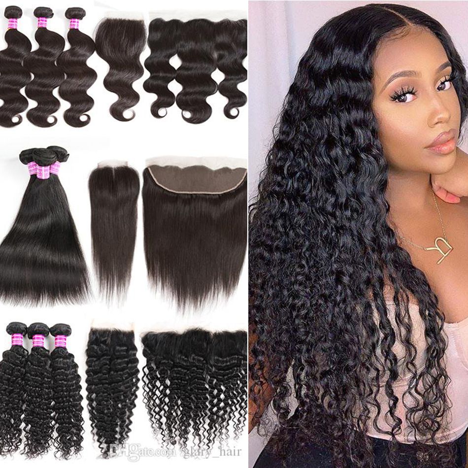 Unprocessed Brazilian Body Wave Virgin Human Hair 3 Bundles With Frontal Water Deep Kinky Curly Straight Remy Hair Extensions And Closure Wholesale Hair Weave Distributors Hair Weave Wholesale From Rarehair1 94 88 Dhgate Com