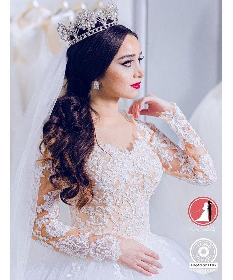 Discount Vintage Stunning Long Sleeves Wedding Dresses Saudi