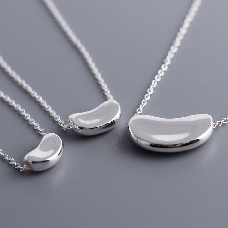 Colgantes de alta calidad de plata de ley 925 collares las mujeres de moda de