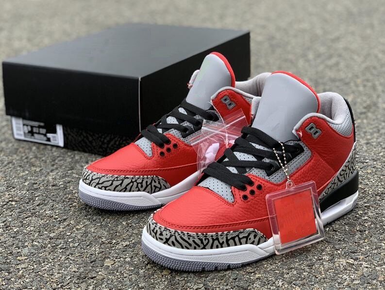 red cement 3s mens