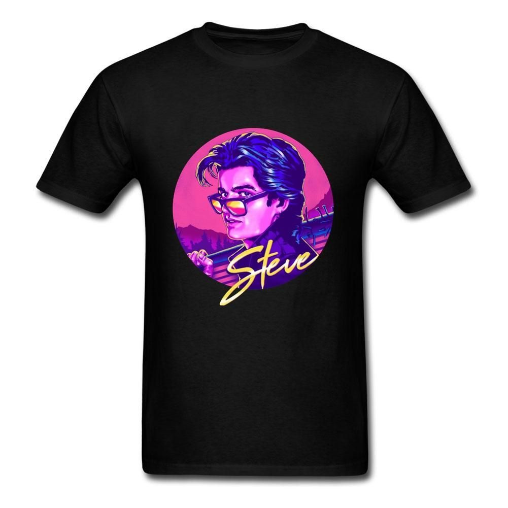 Steve Harrington Eleven T Shirts Men Stranger Things Vintage 3d