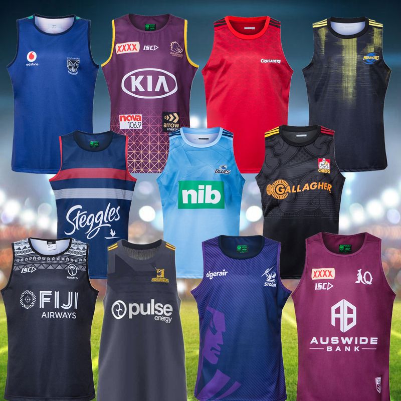 2020 Rugby Vest Australia Melbourne Blues Highlanders Crusaders Rugby