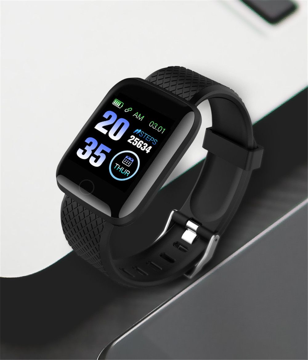 Suministro Al Por Mayor D13 Inteligente Relojes 116 Plus Ritmo Cardíaco  Reloj Inteligente Pulsera De Deportes Relojes Inteligentes Banda  Impermeable SmartWatch Android De Atomizer, 5,47 € | Es.DHgate.Com