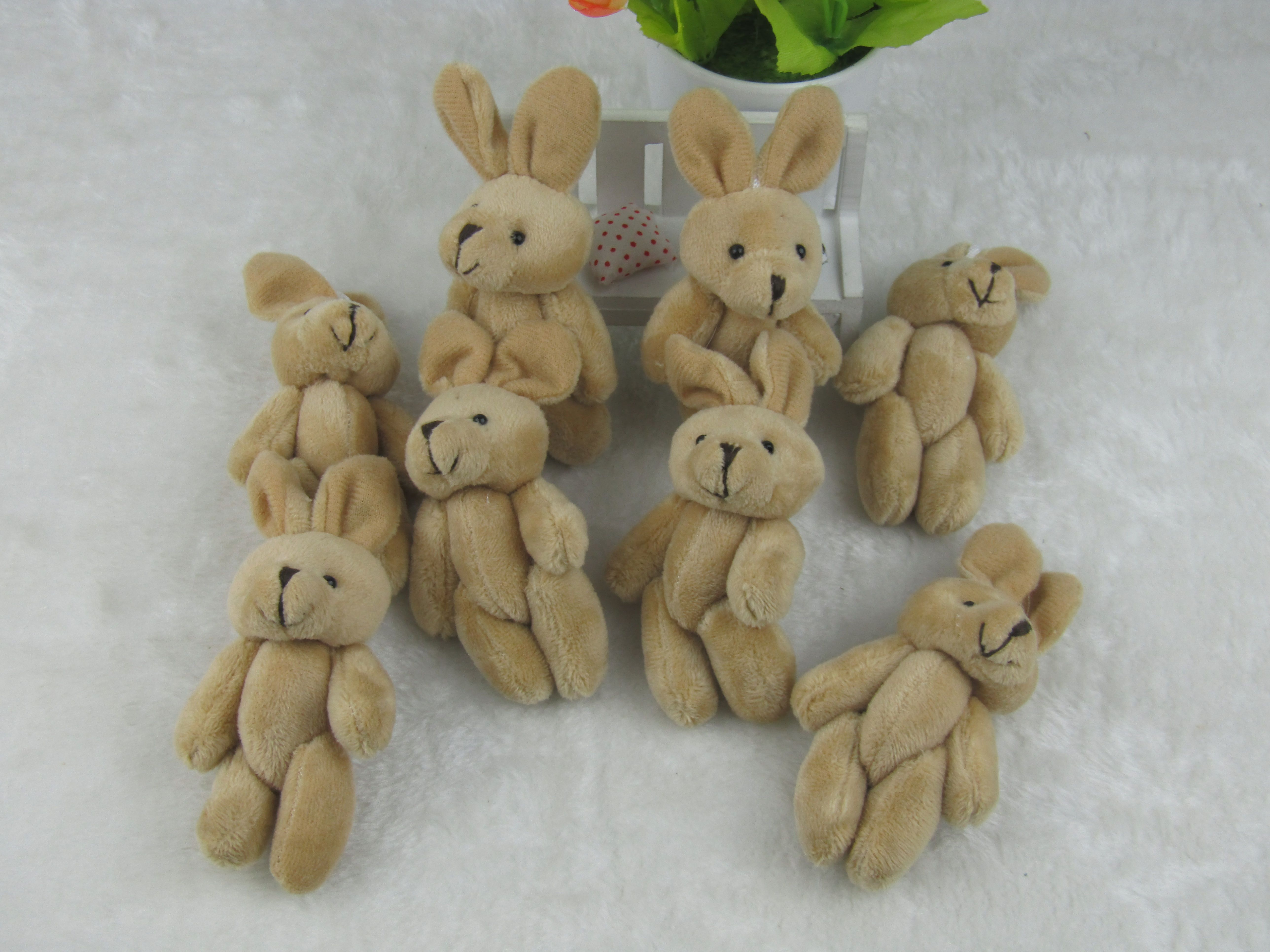 Cute Rabbit Little Bunny Plush Toys Soft Stuffed Animals Birthday Wedding Gifts