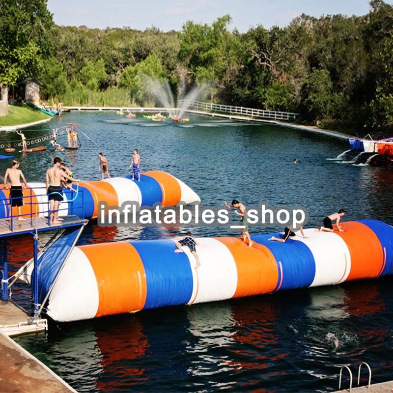 blob inflatable water trampoline