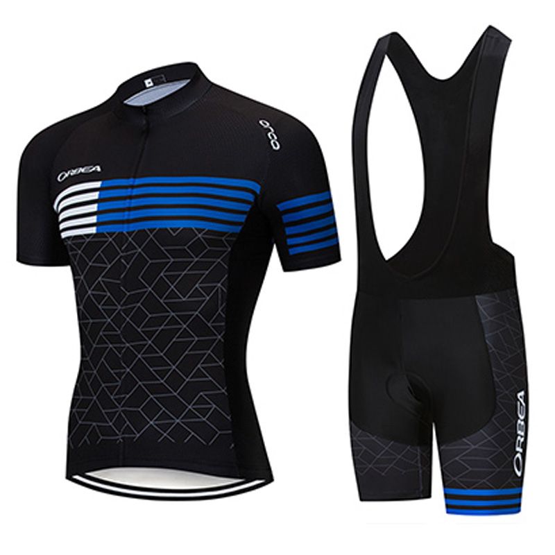 Orbea Unisex Team Cycling Jersey Bib Shorts Kits Riding Race Tops Straps Pants