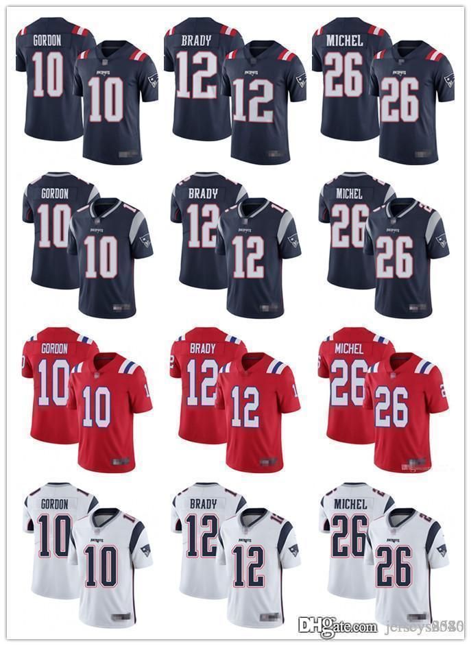 josh gordon red patriots jersey