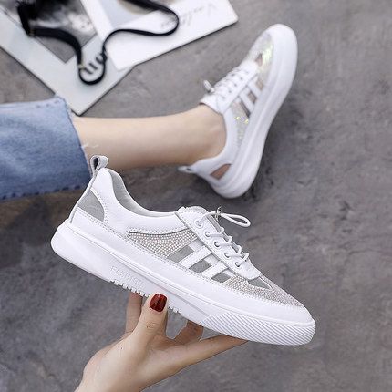 Small White Shoes Female 2019 Summer With Skirt Summer Breathable