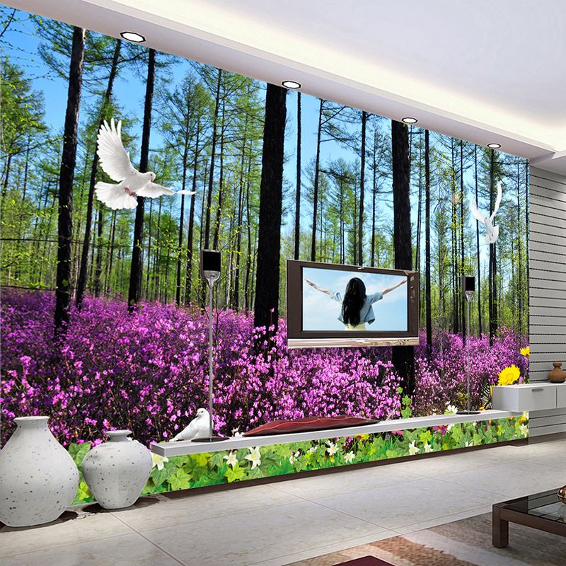 Primeval Forest 3D Full Wall Mural Photo Wallpaper Printing Home Kids Decoration
