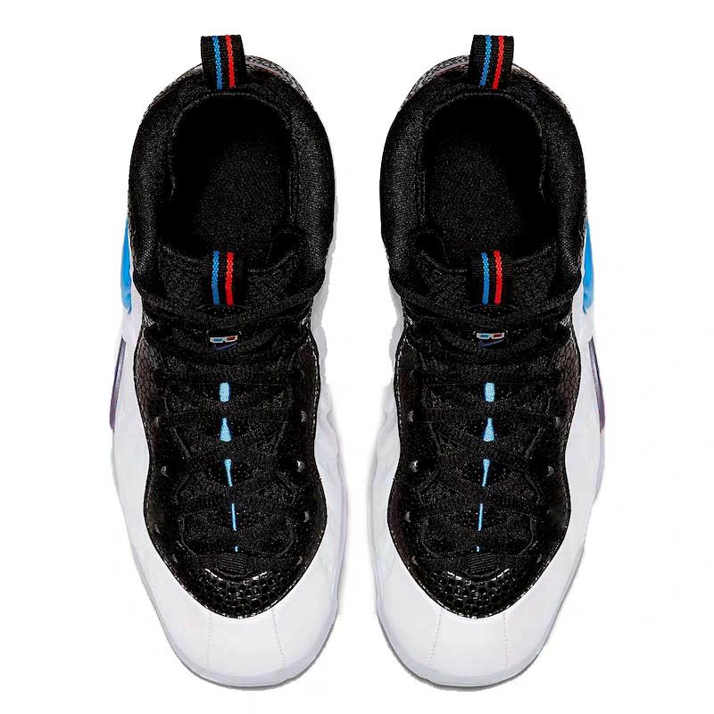 nike little posite pro 3d white blue hero red