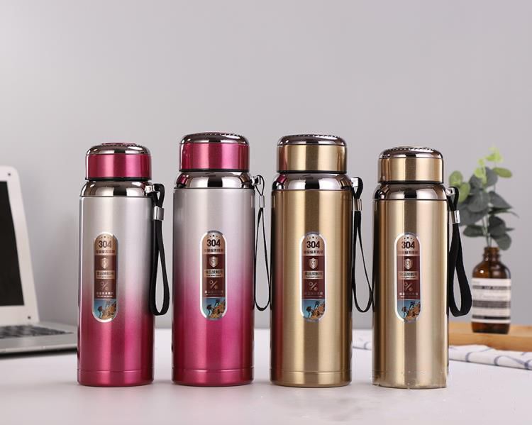 Stainless Thermos Coffee Mug Bullet Head Vacuum Flask Cup Drink Water Bottle 