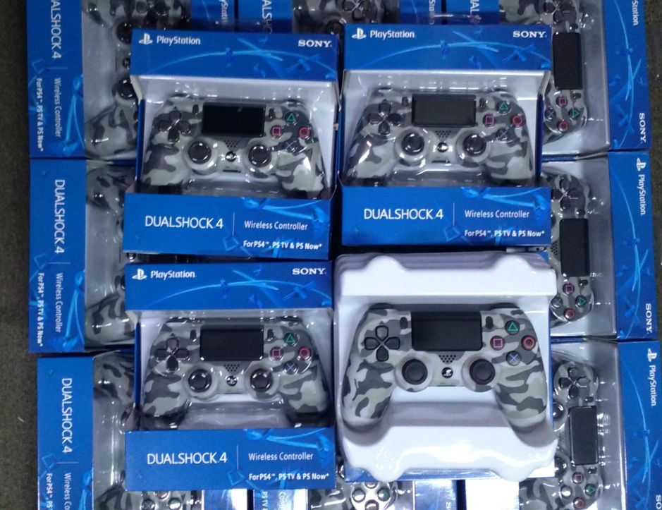 grey camouflage ps4 controller