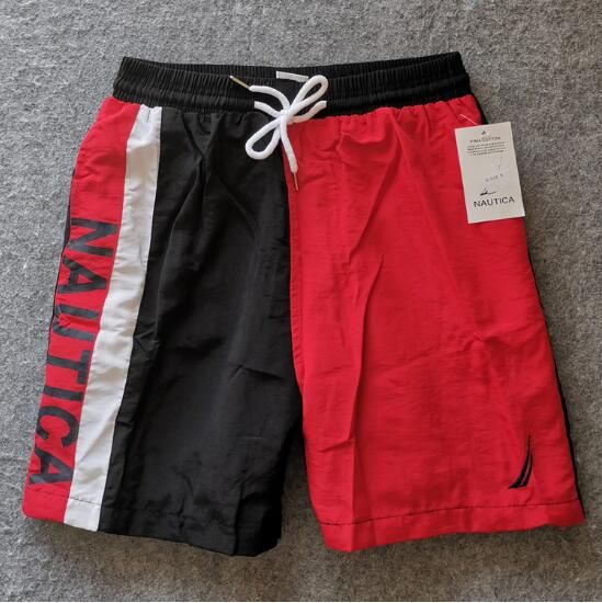red white and blue polo shorts