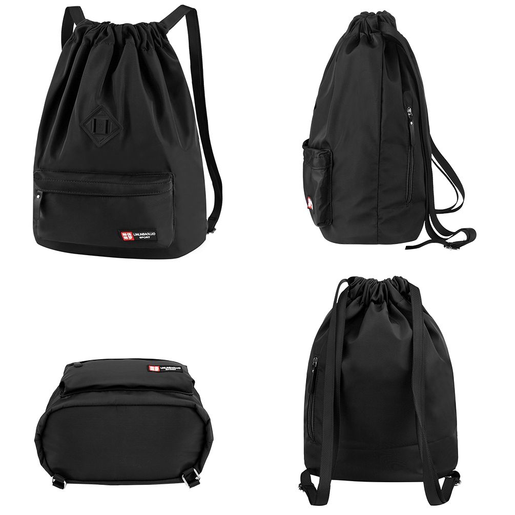 drawstring backpack for men