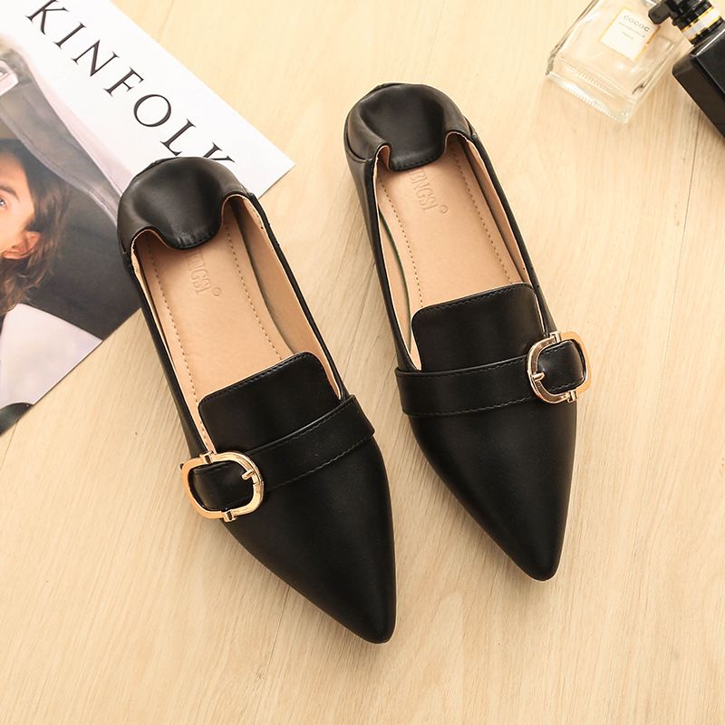 pointed toe dress flats