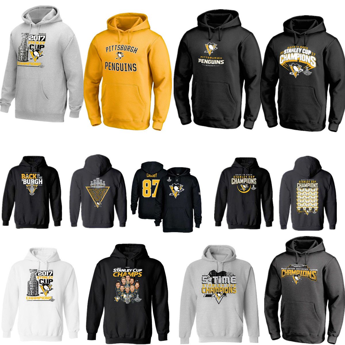 pittsburgh penguins stanley cup hoodie