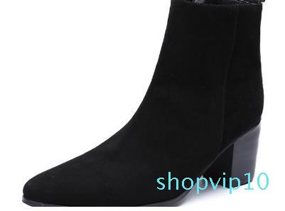 mens dress boots with suit
