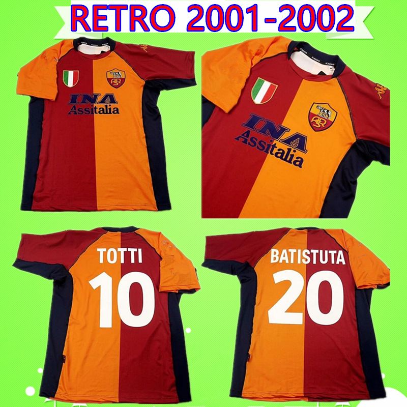 batistuta roma jersey