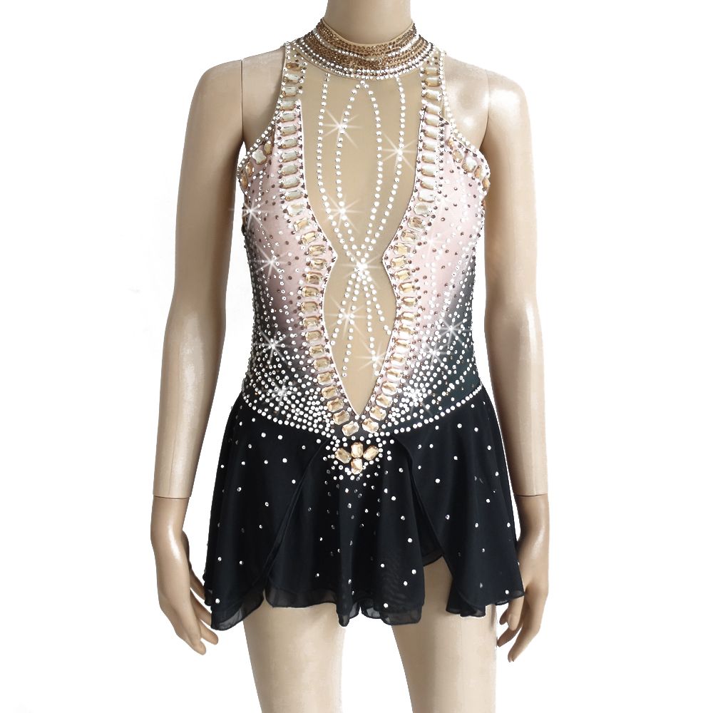 Discount LIU HUO Figure Skating Dress Womens Girls Ice Skating Dress