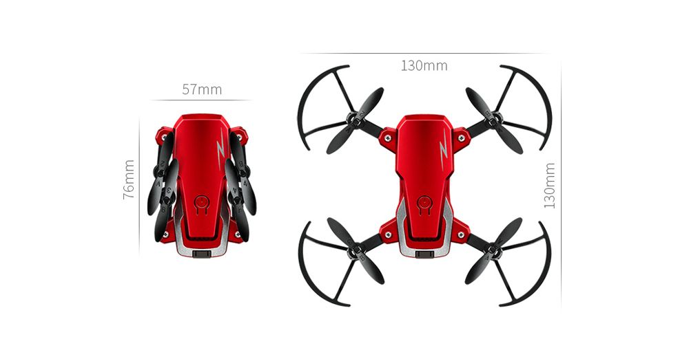 TXD G1 Foldable Mini Drone With/Without HD Camera High Hold Mode RC