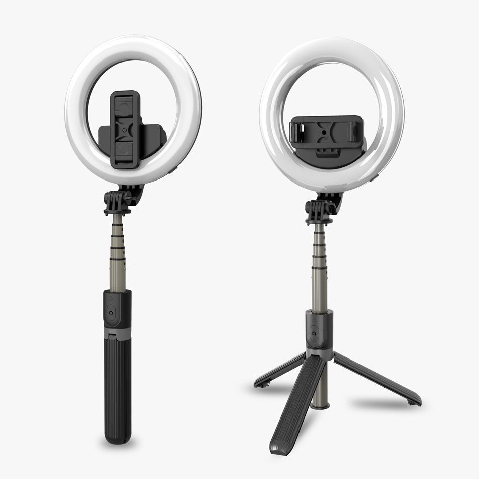 Штатив для селфи 7 букв. Трипод с кольцевой лампой для селфи. Selfie Stick l07. Селфи палка штатив с подсветкой. Селфи палка на треноге с подсветкой.
